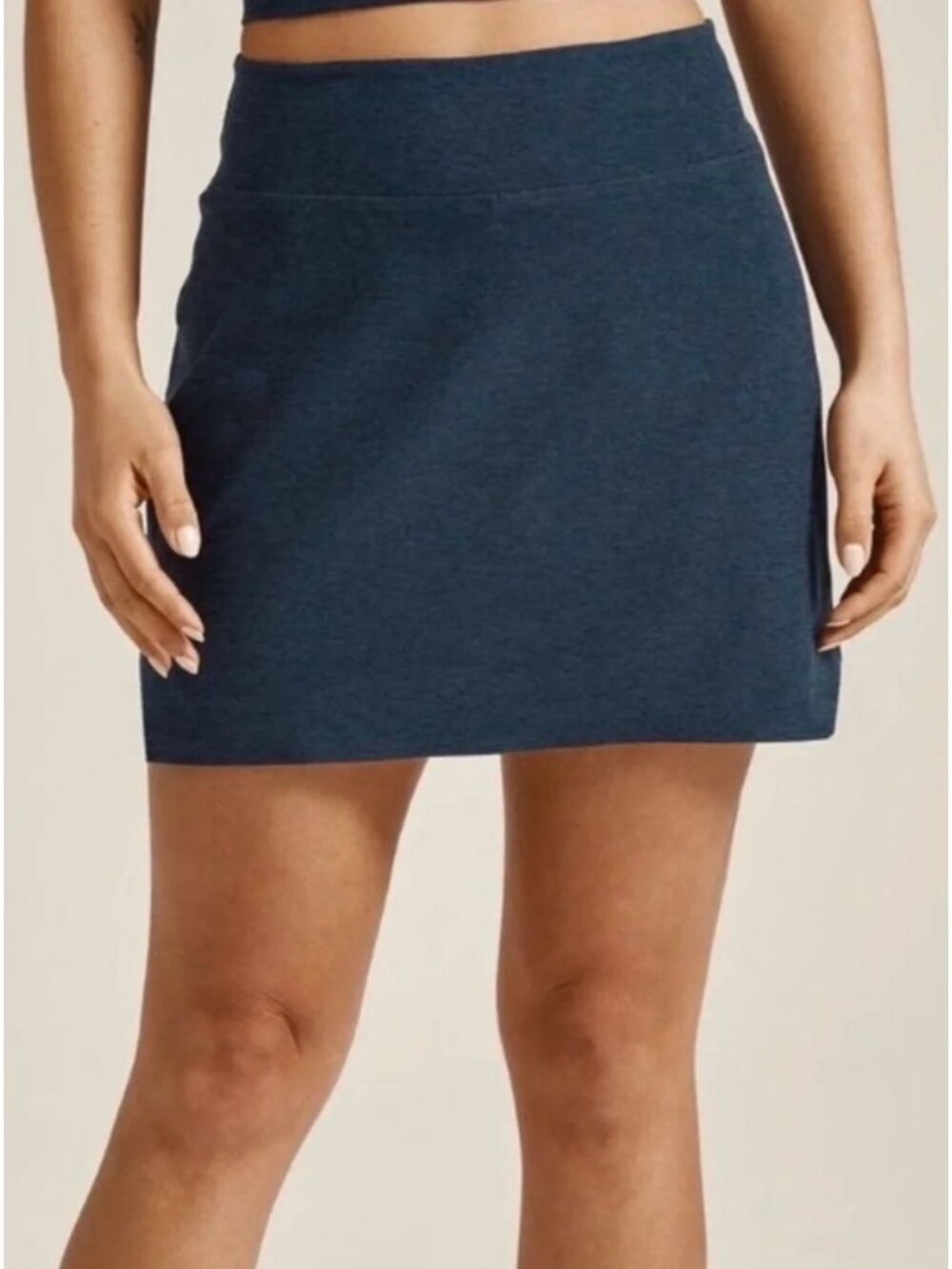 Beyond Yoga Spacedye Movement Skort Blue-sz Large